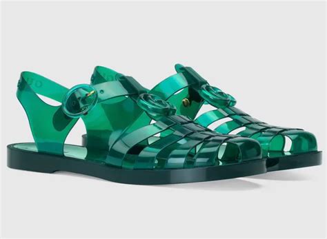 gucci plastic sandals|Meer.